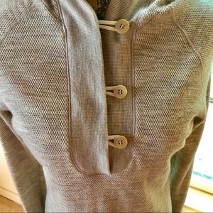 Icebreaker Wool Hoodie Fawn Heather